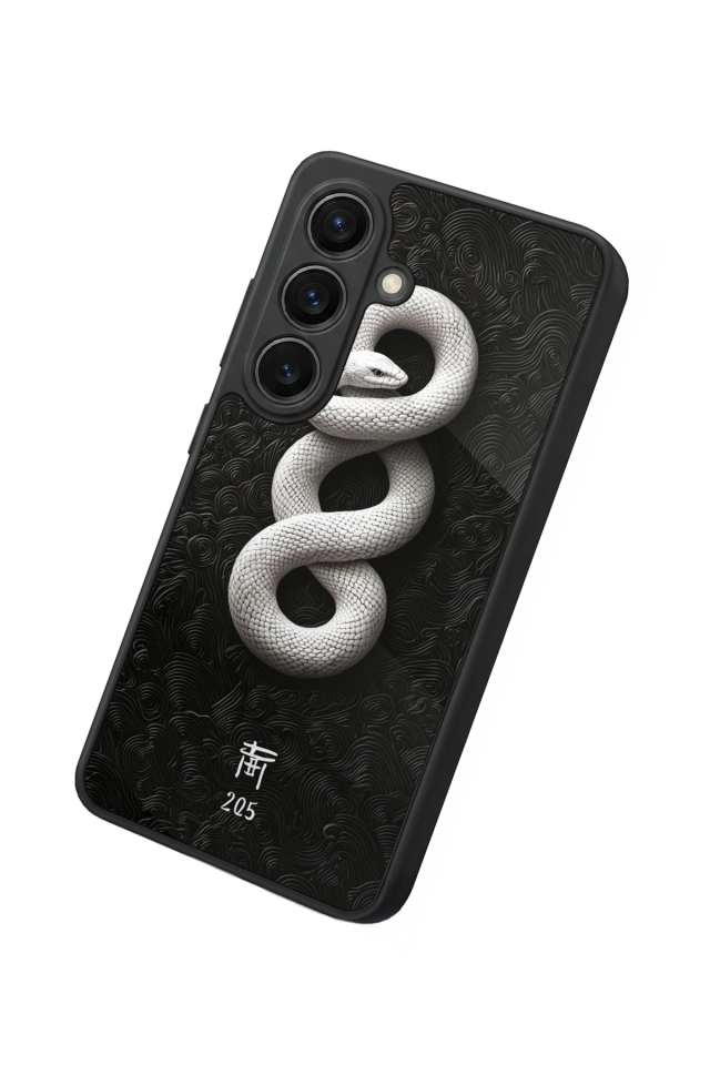 Samsung Galaxy S26 Uyumlu Yılan Tasarımlı Glossy Premium Kılıf