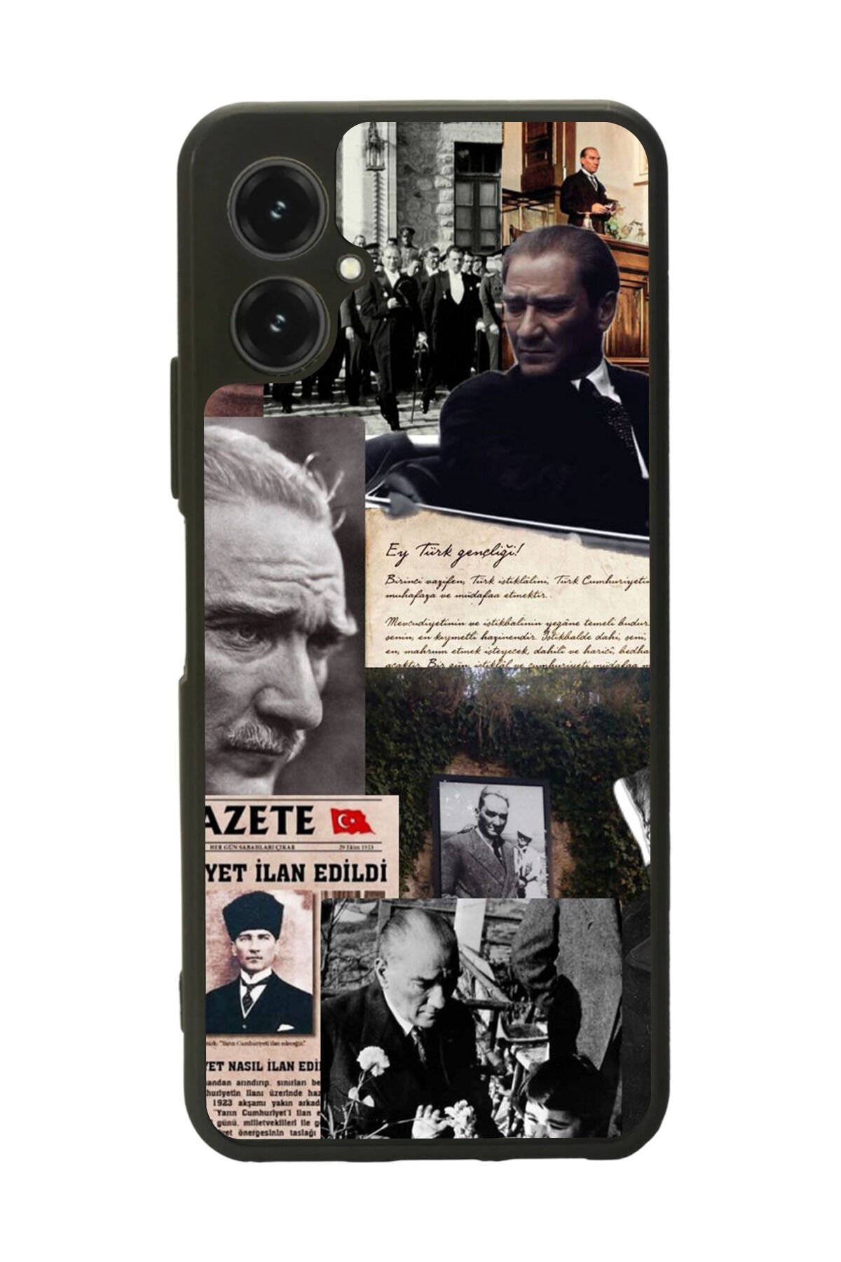 Omix X5 Uyumlu Mustafa Kemal Ataturk Tasarımlı Glossy Premium Kılıf