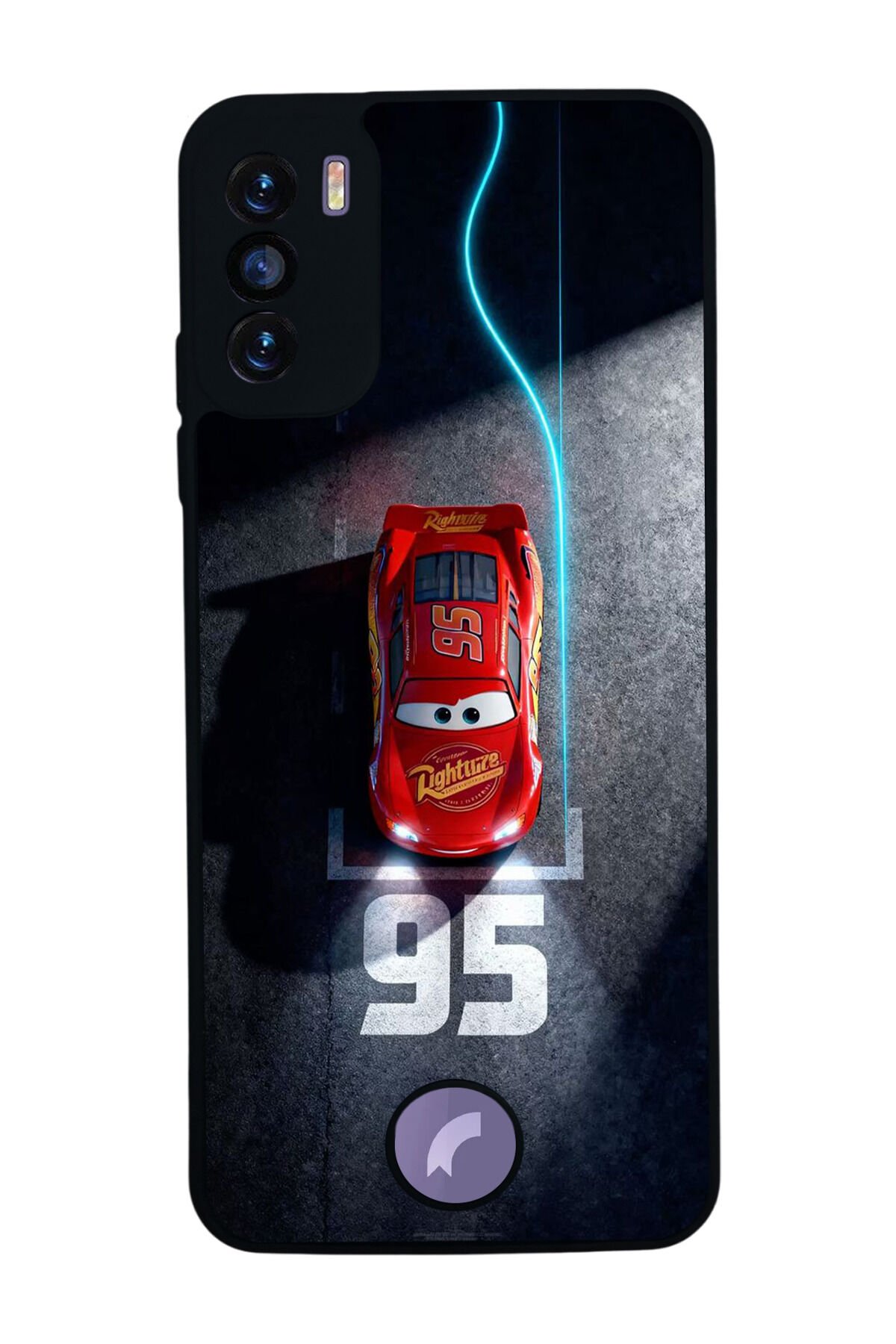 Reeder S19 Max Pro S Uyumlu Simsek McQueen Tasarımlı Glossy Premium Kılıf