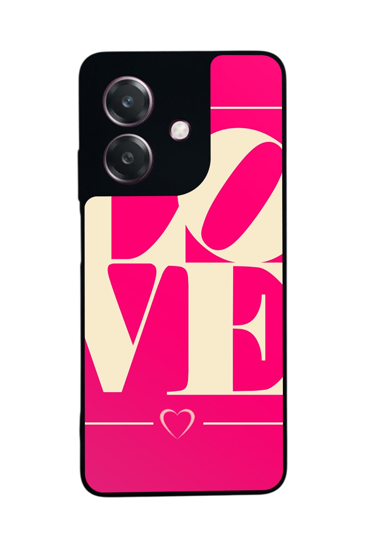 Oppo A3 5G Uyumlu Love Tasarımlı Glossy Premium Kılıf