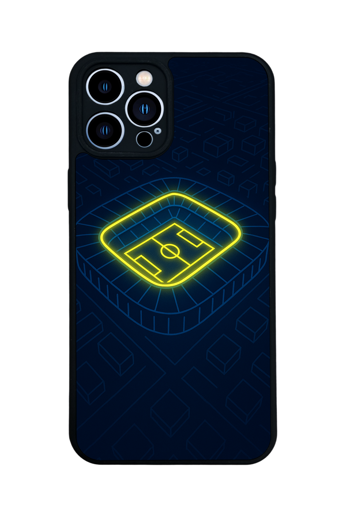 iPhone 13 Pro Max Uyumlu Fenerbahce Tasarımlı Glossy Premium Kılıf
