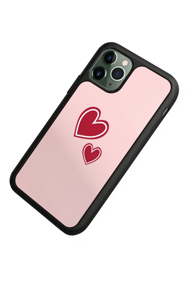 iPhone 11 Pro Uyumlu Kalp Love Tasarımlı Glossy Premium Kılıf