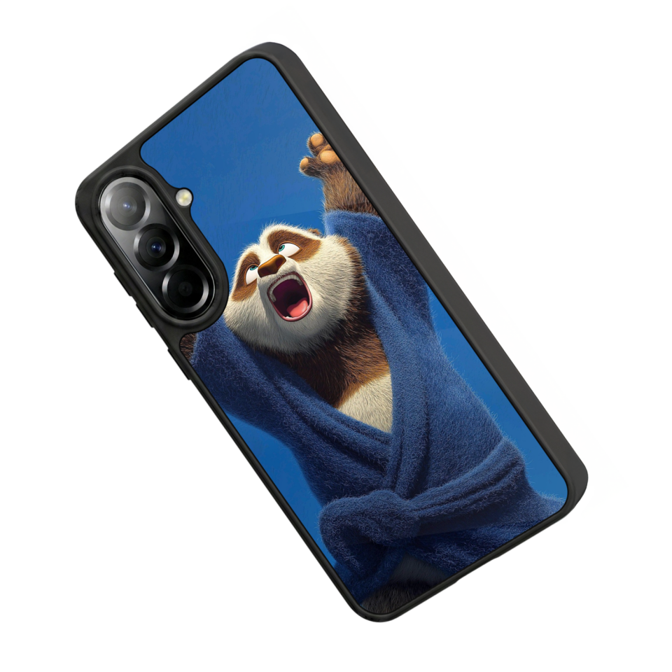 Samsung Galaxy A57 Uyumlu Kung Fu Panda Tasarımlı Glossy Premium Kılıf