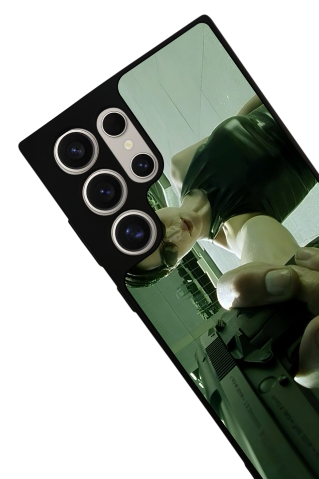 Samsung Galaxy S24 Ultra Uyumlu MatriSamsung Galaxy S24 Ultra Tasarımlı Glossy Premium Kılıf