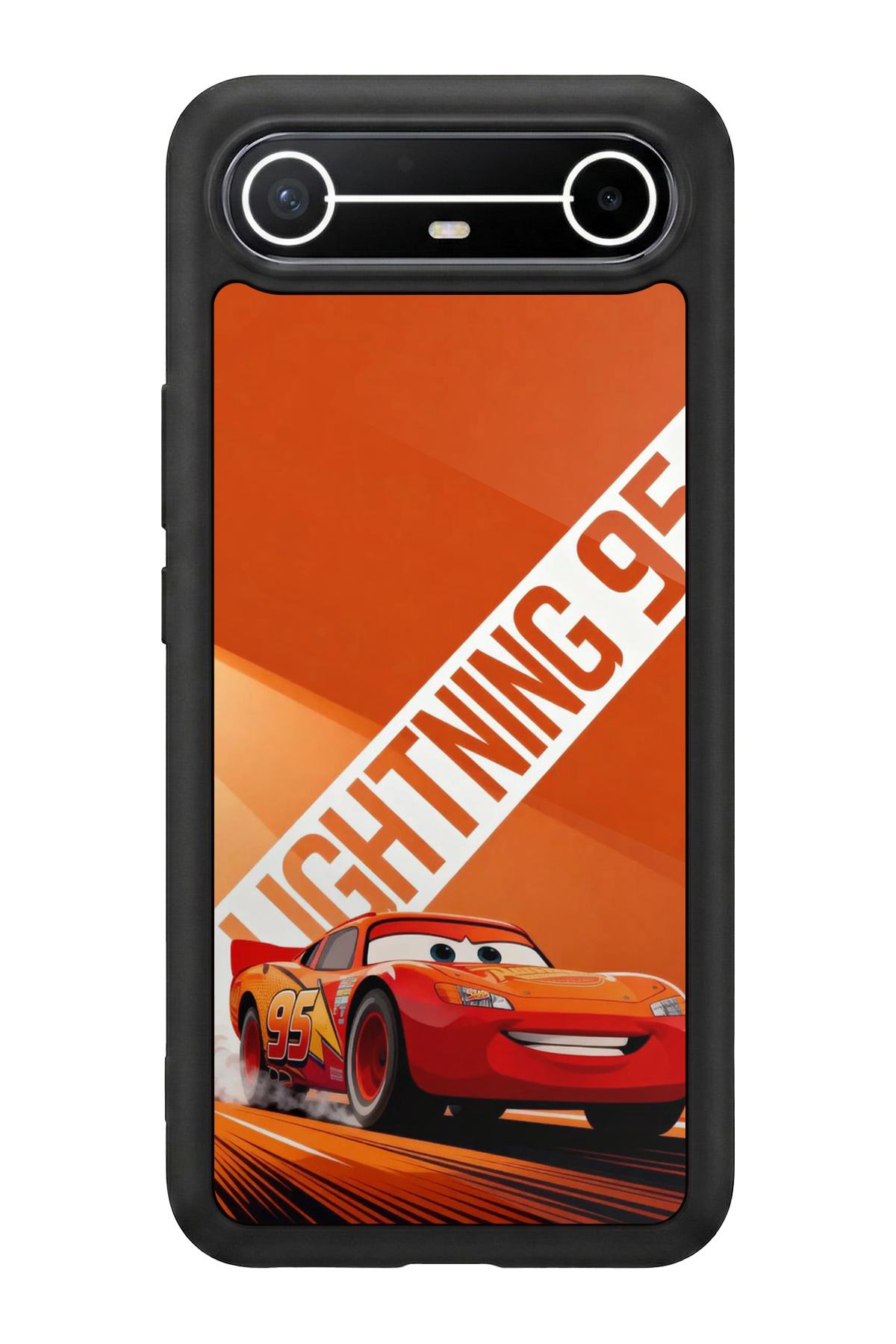 Tecno Spark Slim 5G Uyumlu Şimsek McQueen Tasarımlı Glossy Premium Kılıf