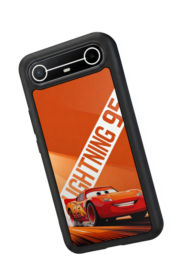 Tecno Spark Slim 5G Uyumlu Şimsek McQueen Tasarımlı Glossy Premium Kılıf