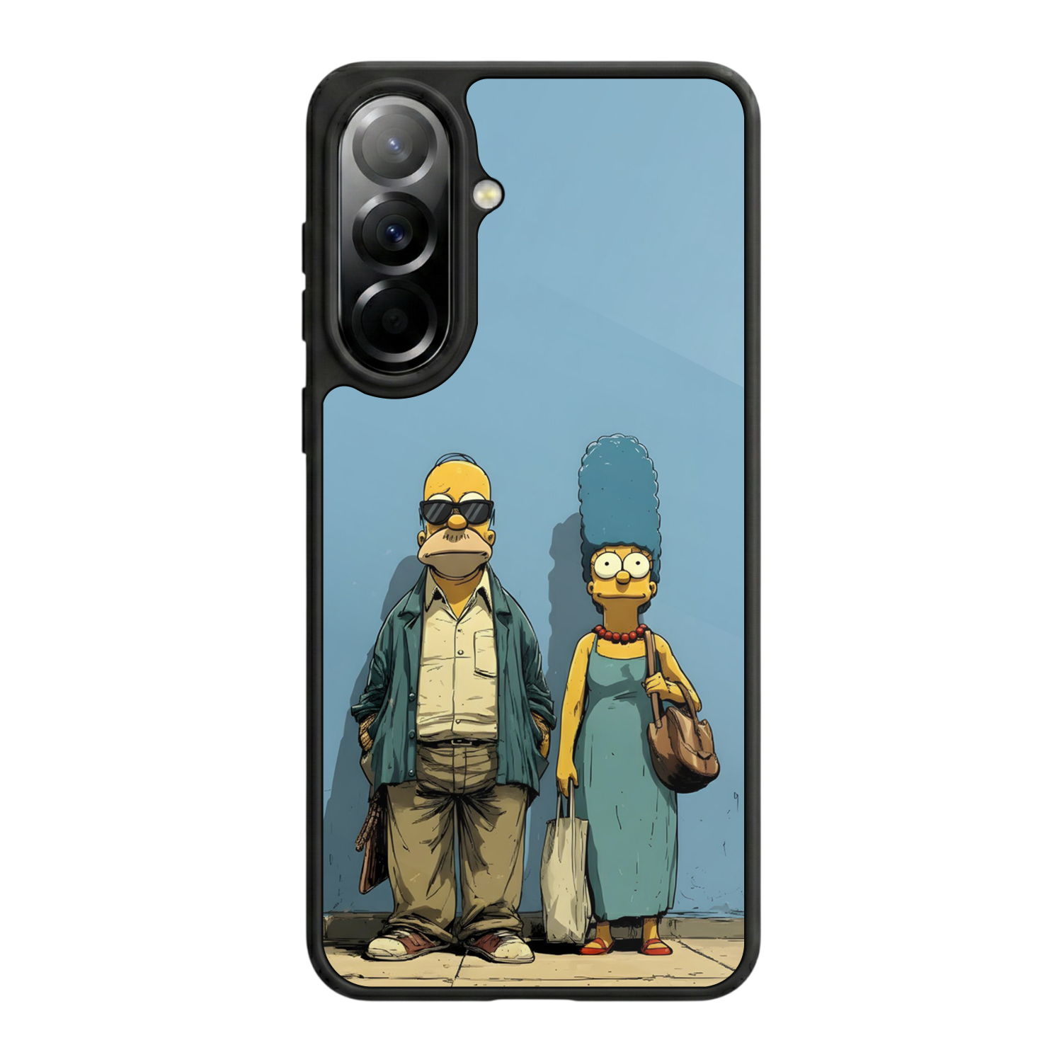 Samsung Galaxy A37 Uyumlu The Simpsons Tasarımlı Glossy Premium Kılıf
