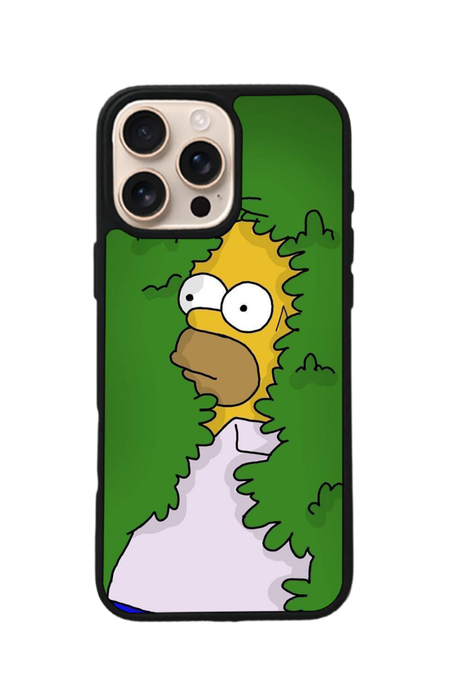 iPhone 14 Pro Uyumlu The Simpsons Tasarımlı Glossy Premium Kılıf