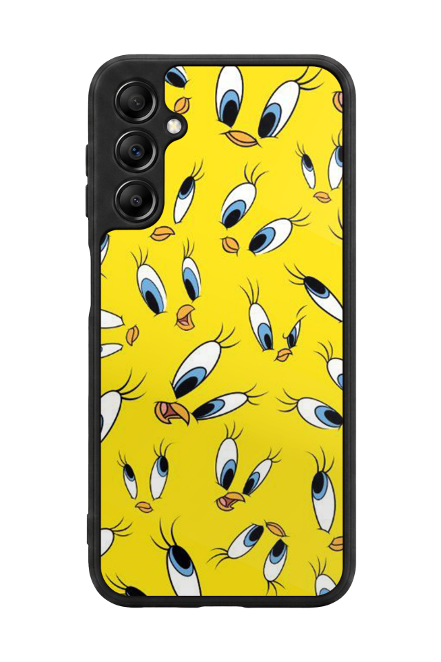 Samsung Galaxy A14 Uyumlu Tweety Tasarımlı Glossy Premium Kılıf