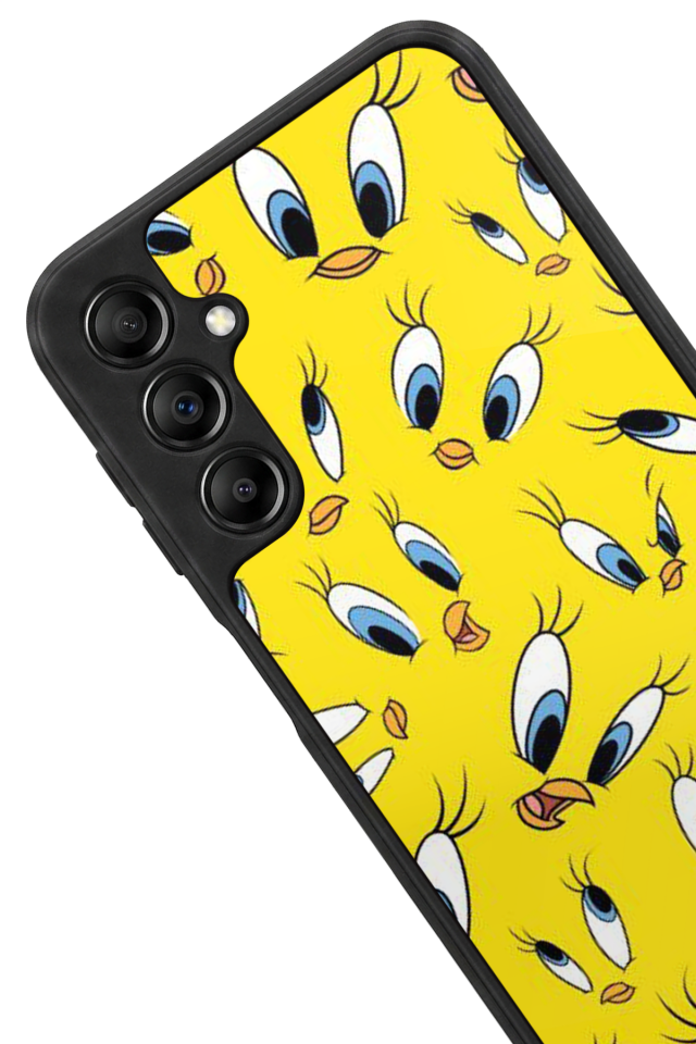 Samsung Galaxy A14 Uyumlu Tweety Tasarımlı Glossy Premium Kılıf