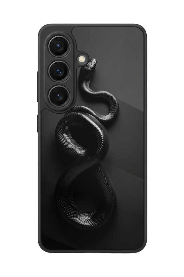 Samsung Galaxy S26 Uyumlu Yılan Tasarımlı Glossy Premium Kılıf