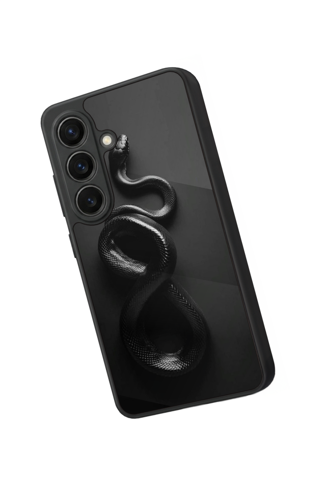 Samsung Galaxy S26 Uyumlu Yılan Tasarımlı Glossy Premium Kılıf