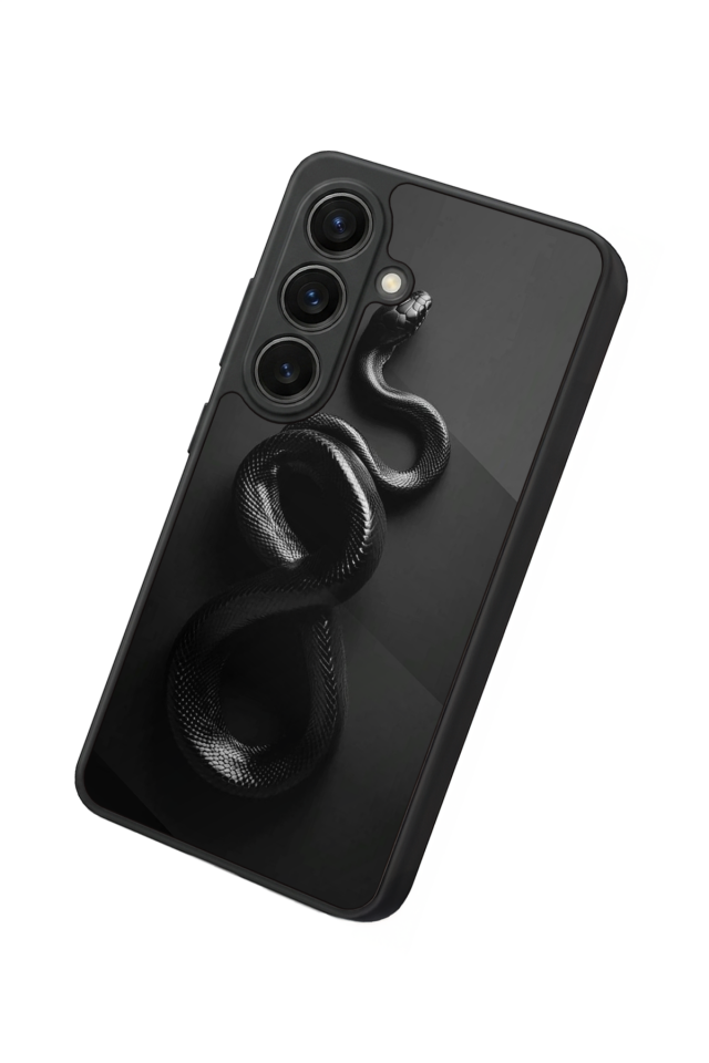 Samsung Galaxy S26 Uyumlu Yılan Tasarımlı Glossy Premium Kılıf