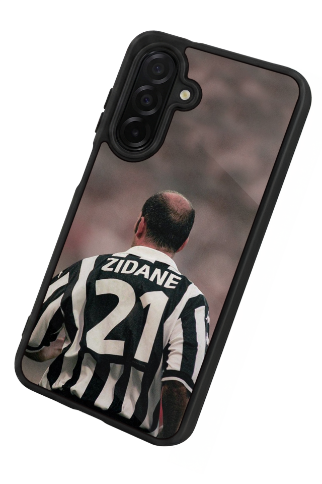 Samsung Galaxy A56 Uyumlu Zidane Tasarımlı Glossy Premium Kılıf