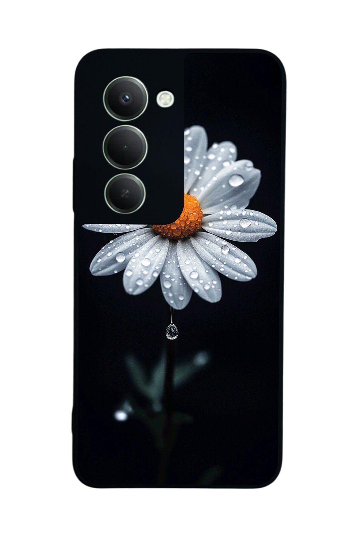 Xiaomi Redmi 15 5G Uyumlu Papatya Tasarımlı Glossy Premium Kılıf