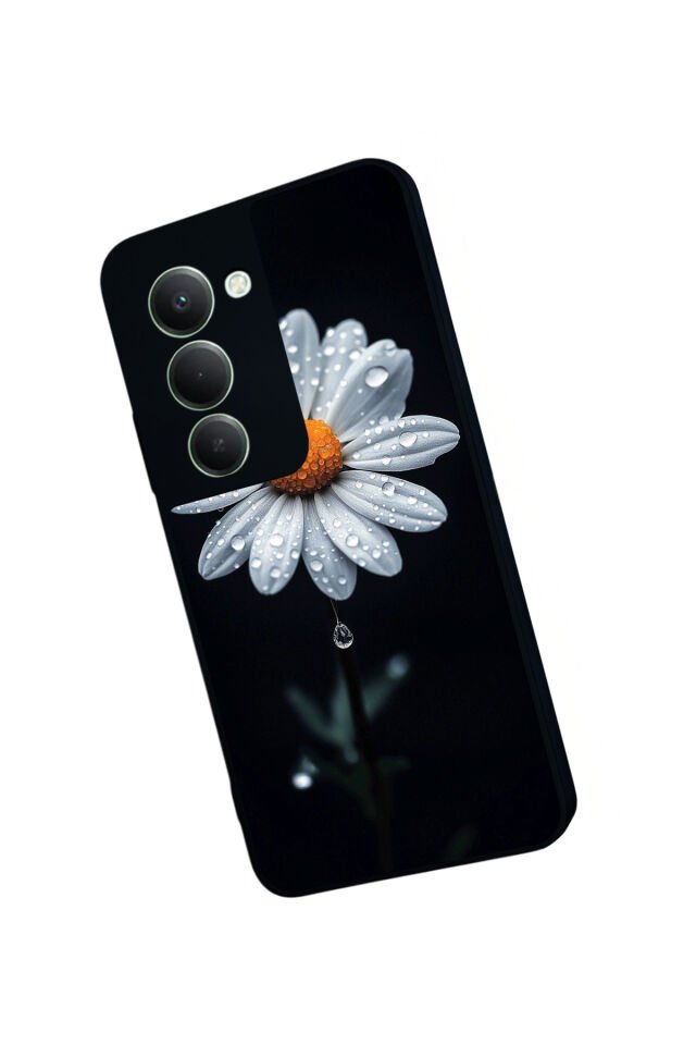 Xiaomi Redmi 15 5G Uyumlu Papatya Tasarımlı Glossy Premium Kılıf