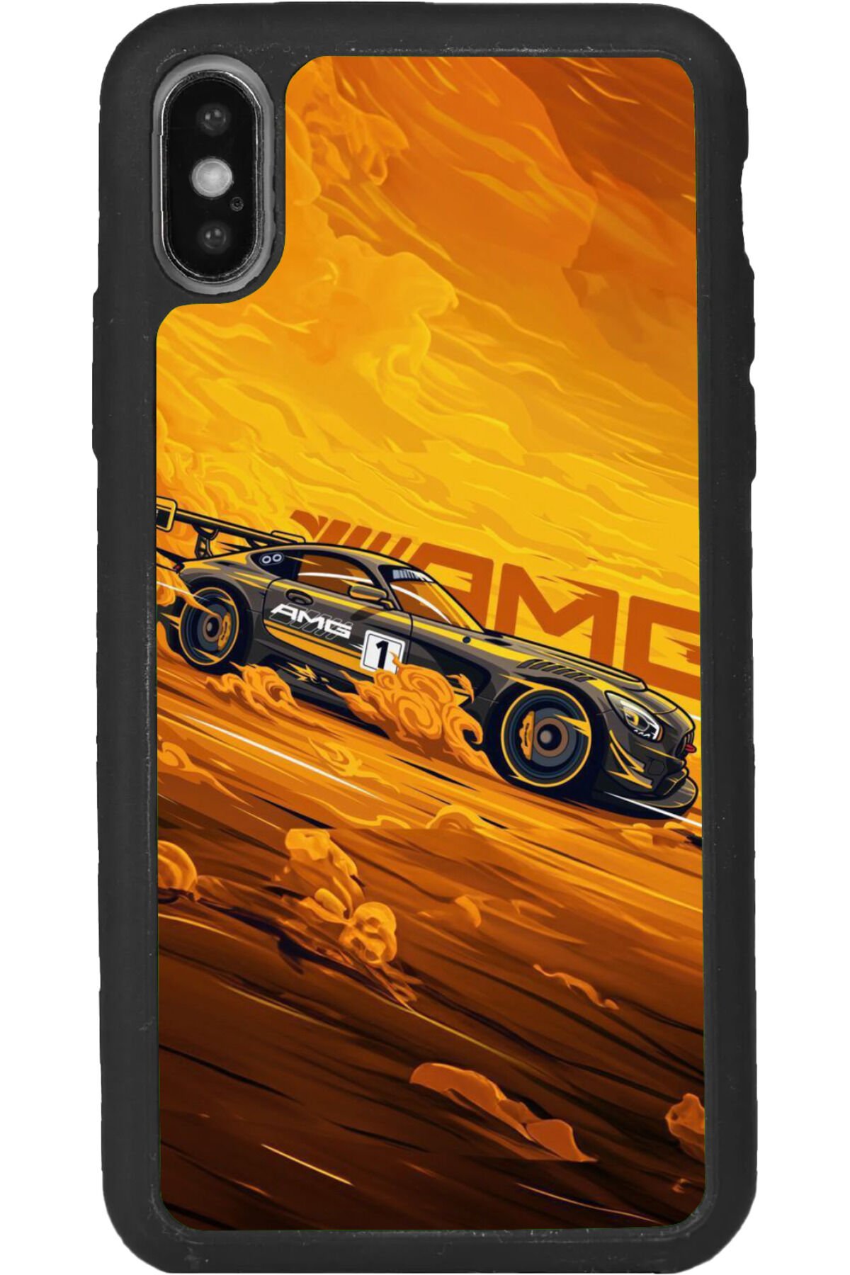 iPhone XS Max Uyumlu Mat Siyah uyumlu Kılıf – Yumuşak Silikon, Koruyucu, Şok Emici Kapak