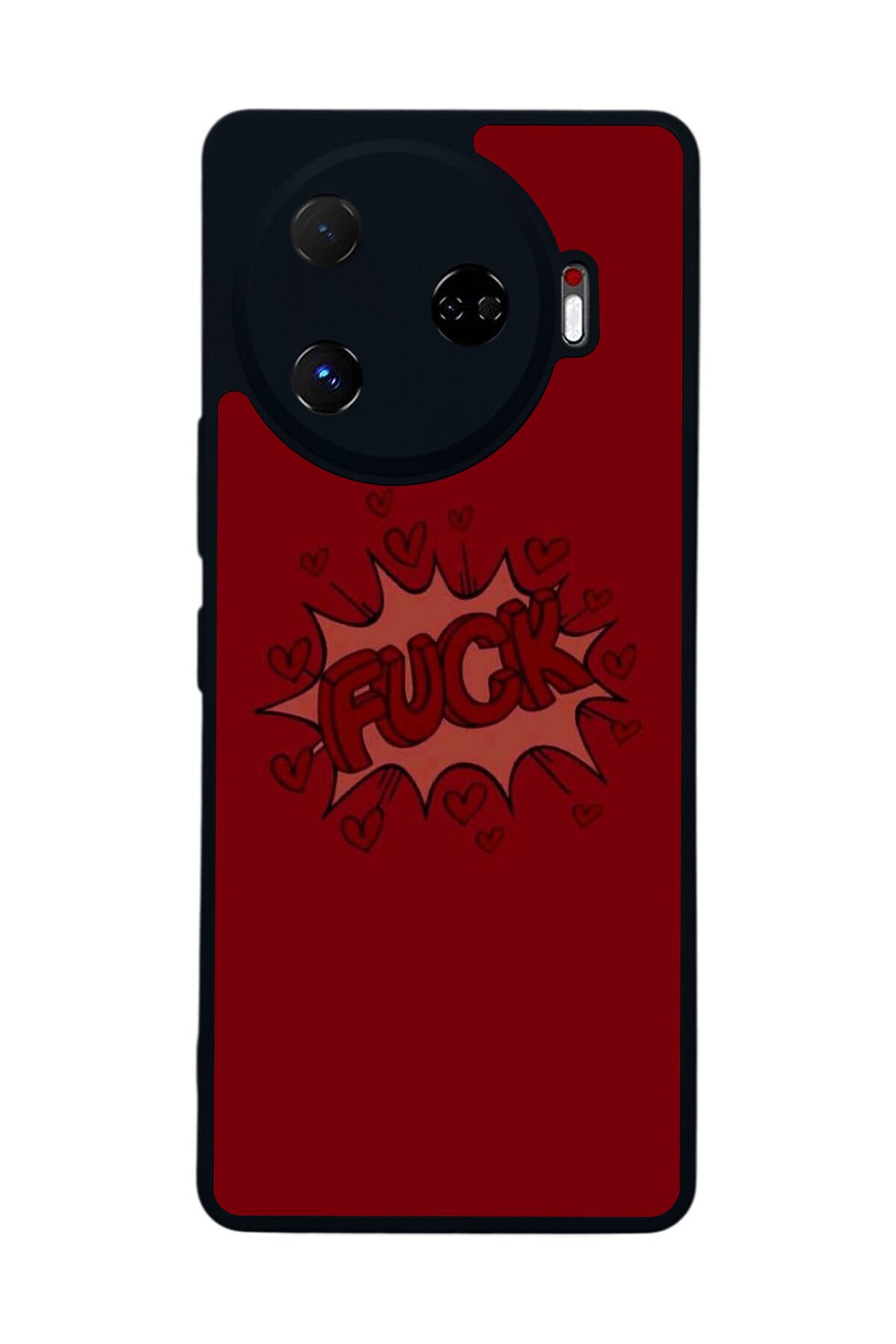 Tecno Camon 30 Pro Uyumlu Kalp Love Tasarımlı Glossy Premium Kılıf