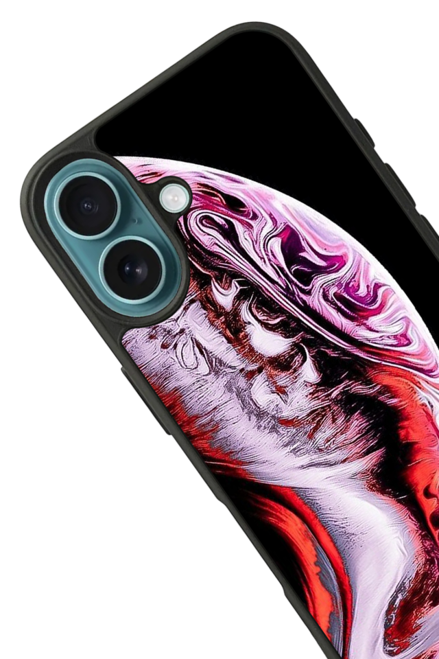 iPhone 16 Plus Uyumlu Ay Tasarımlı Glossy Premium Kılıf