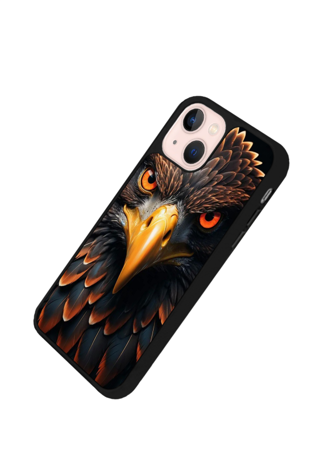iPhone 15 Uyumlu Besiktas Tasarımlı Glossy Premium Kılıf