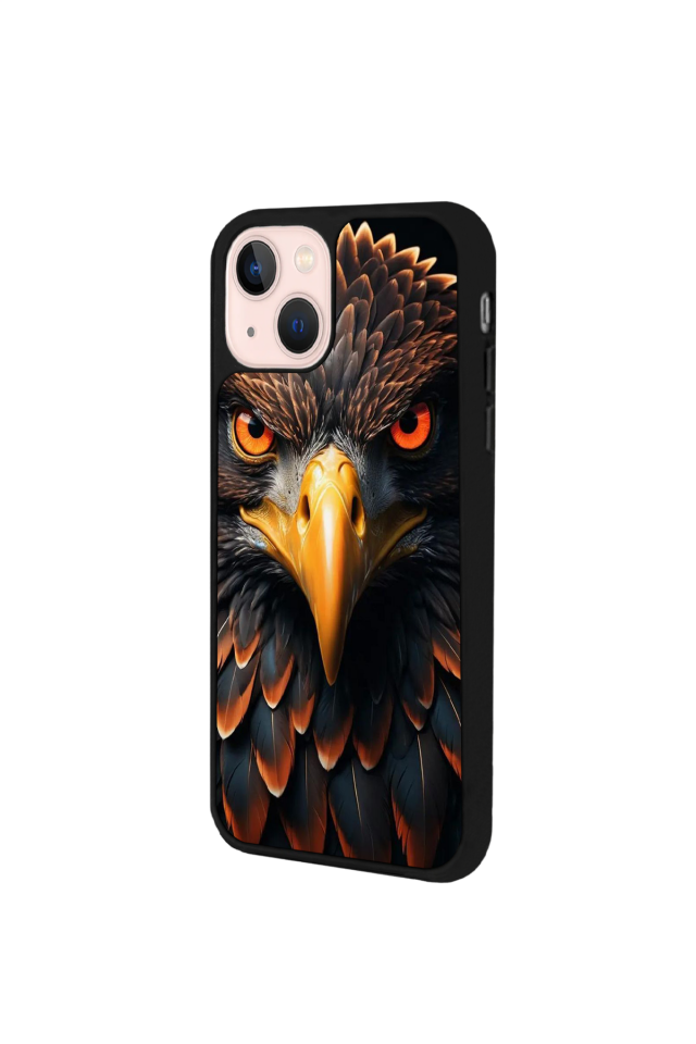 iPhone 15 Uyumlu Besiktas Tasarımlı Glossy Premium Kılıf