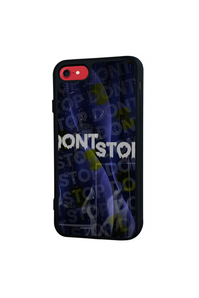 iPhone 7 Uyumlu Dont Stop Tasarımlı Glossy Premium Kılıf