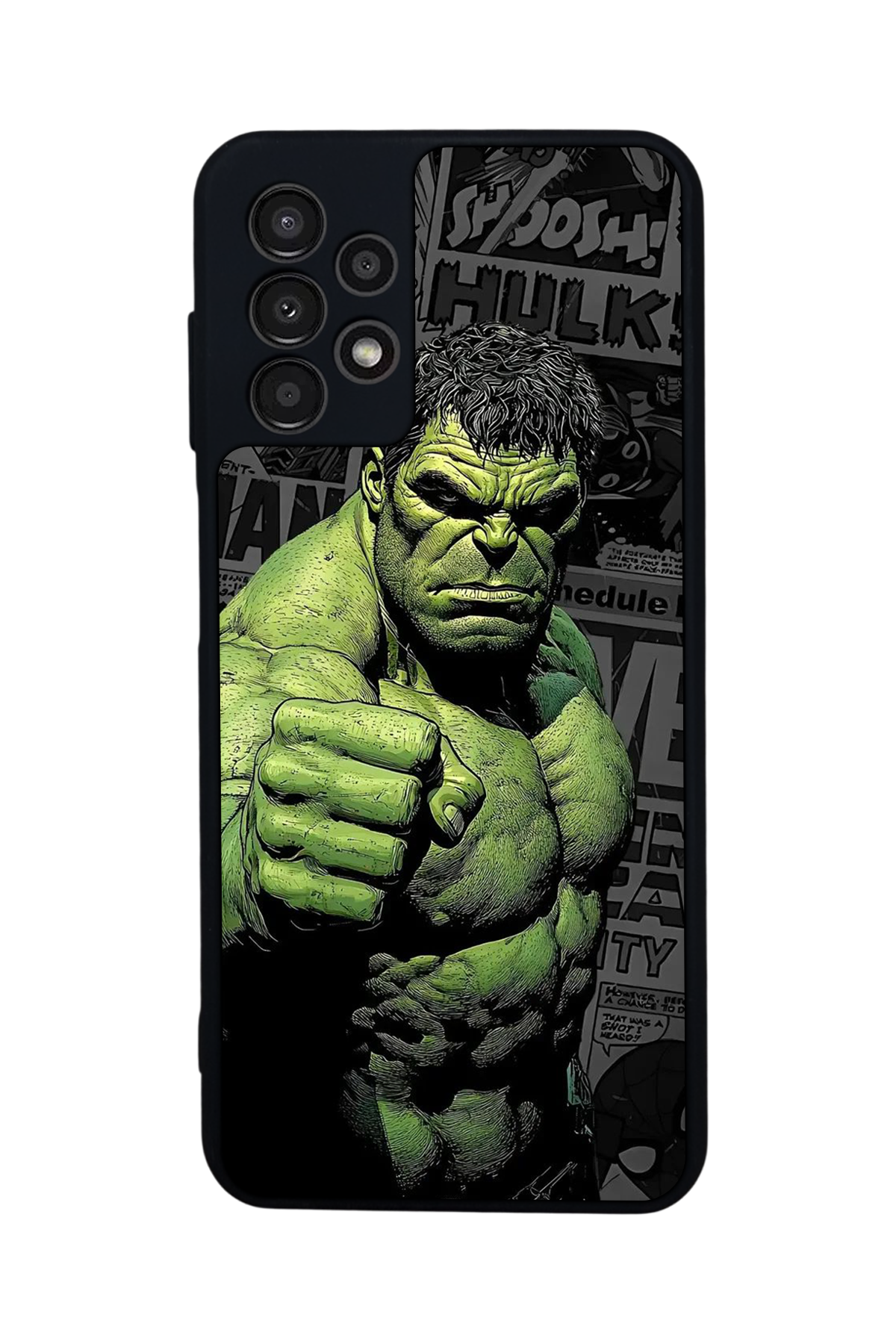 Samsung Galaxy A23 Uyumlu Hulk Tasarımlı Glossy Premium Kılıf