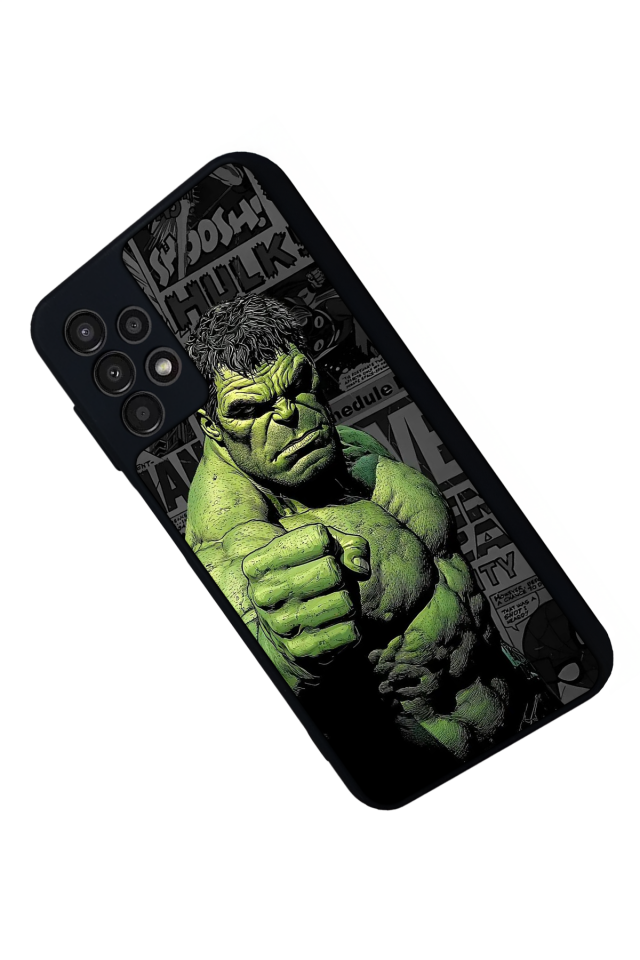 Samsung Galaxy A23 Uyumlu Hulk Tasarımlı Glossy Premium Kılıf