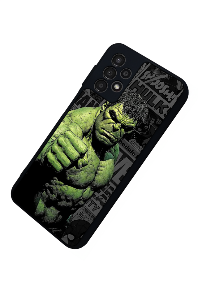 Samsung Galaxy A23 Uyumlu Hulk Tasarımlı Glossy Premium Kılıf