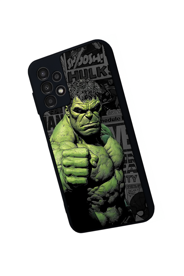 Samsung Galaxy A23 Uyumlu Hulk Tasarımlı Glossy Premium Kılıf