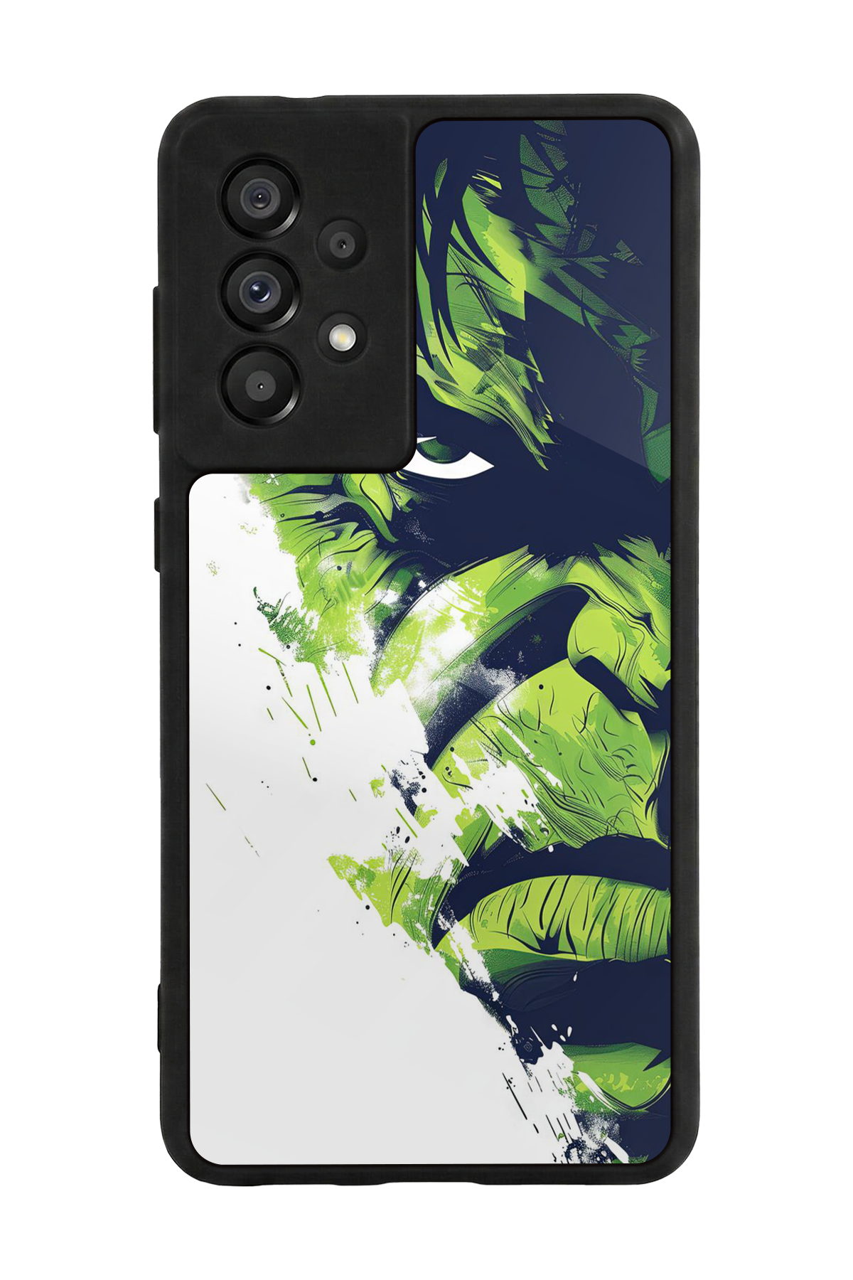 Samsung Galaxy A73 Uyumlu Hulk Tasarımlı Glossy Premium Kılıf