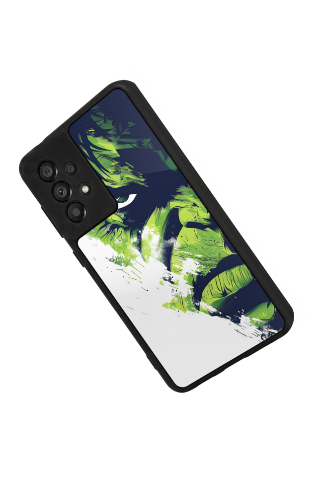 Samsung Galaxy A73 Uyumlu Hulk Tasarımlı Glossy Premium Kılıf