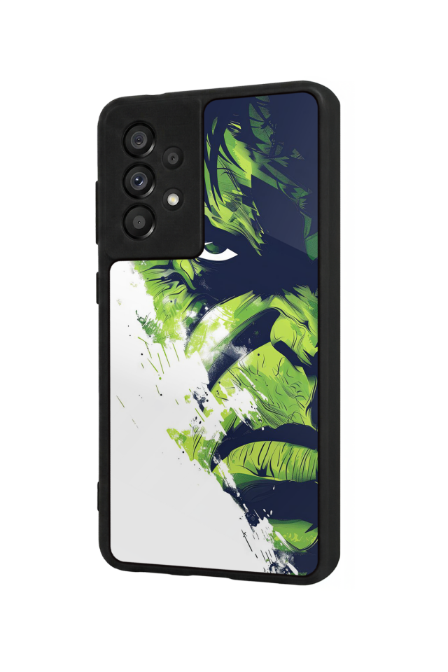 Samsung Galaxy A73 Uyumlu Hulk Tasarımlı Glossy Premium Kılıf