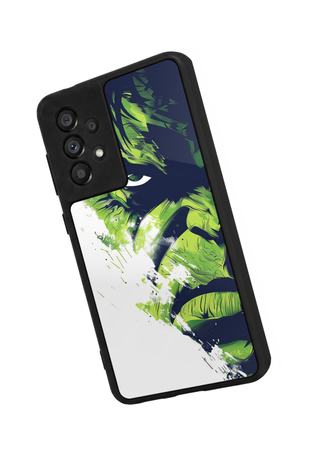 Samsung Galaxy A73 Uyumlu Hulk Tasarımlı Glossy Premium Kılıf