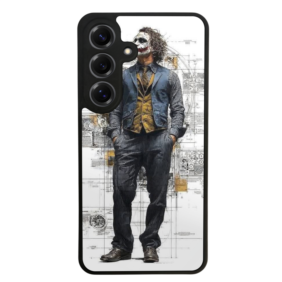 Samsung Galaxy S25 Uyumlu Joker Tasarımlı Glossy Premium Kılıf