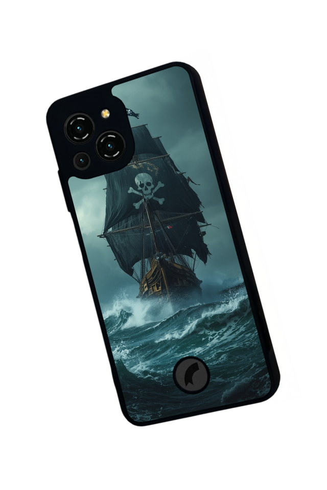 Reeder S23 Pro Max Uyumlu Korsan Tasarımlı Glossy Premium Kılıf