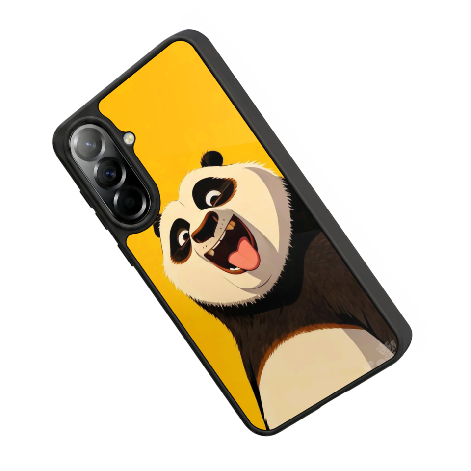 Samsung Galaxy A57 Uyumlu Kung Fu Panda Tasarımlı Glossy Premium Kılıf