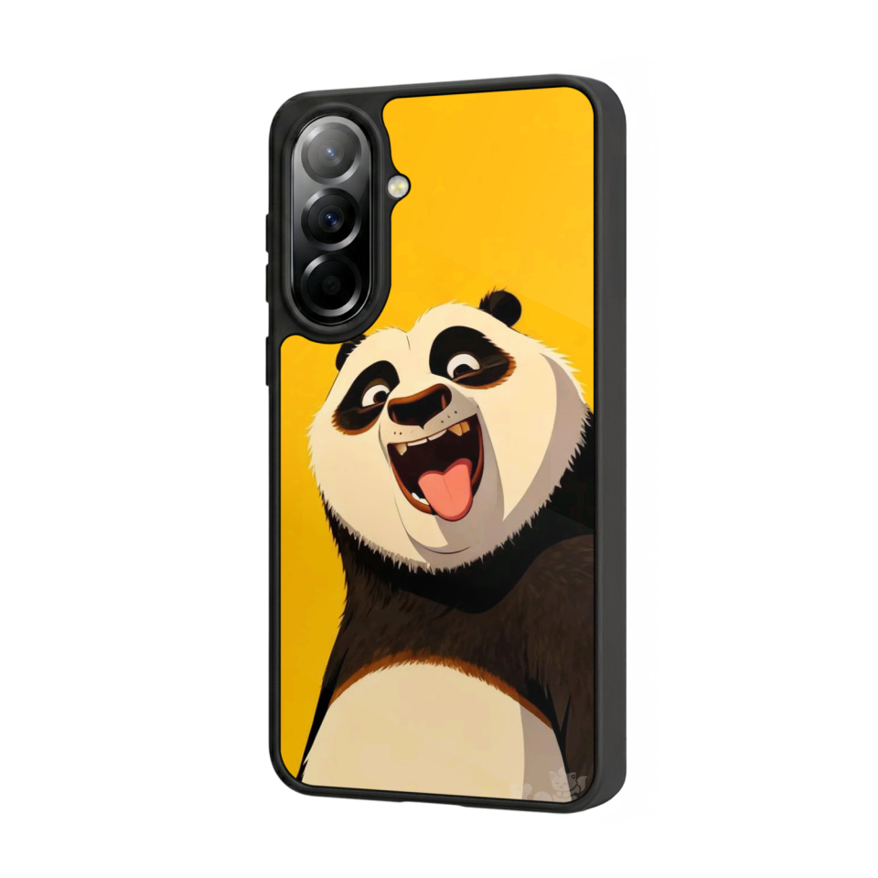 Samsung Galaxy A57 Uyumlu Kung Fu Panda Tasarımlı Glossy Premium Kılıf