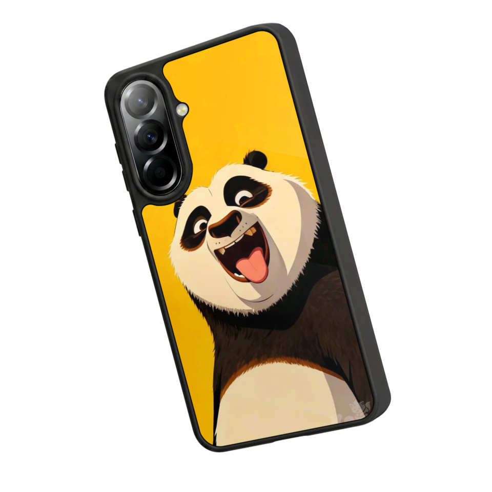 Samsung Galaxy A57 Uyumlu Kung Fu Panda Tasarımlı Glossy Premium Kılıf