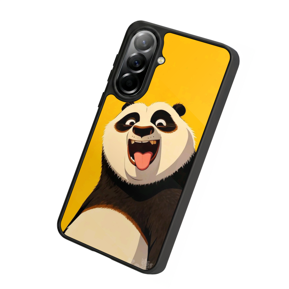 Samsung Galaxy A57 Uyumlu Kung Fu Panda Tasarımlı Glossy Premium Kılıf