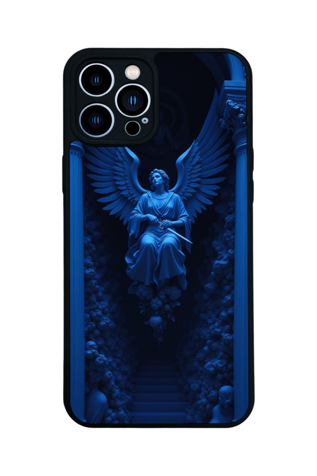 iPhone 13 Pro Max Uyumlu Melek Tasarımlı Glossy Premium Kılıf