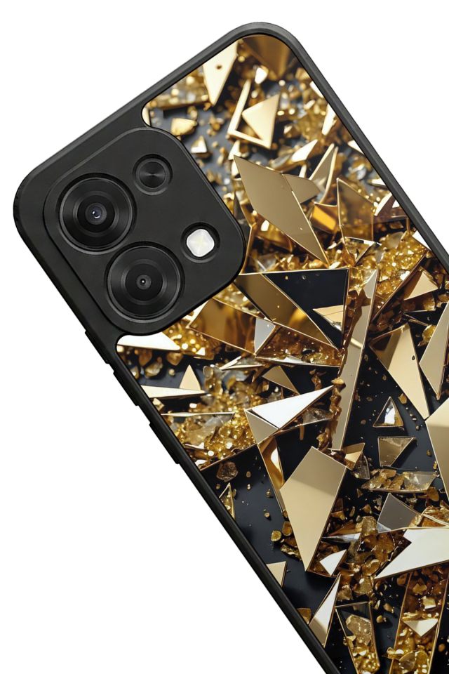 Oppo A6 Pro Uyumlu Mermer Marble Tasarımlı Glossy Premium Kılıf