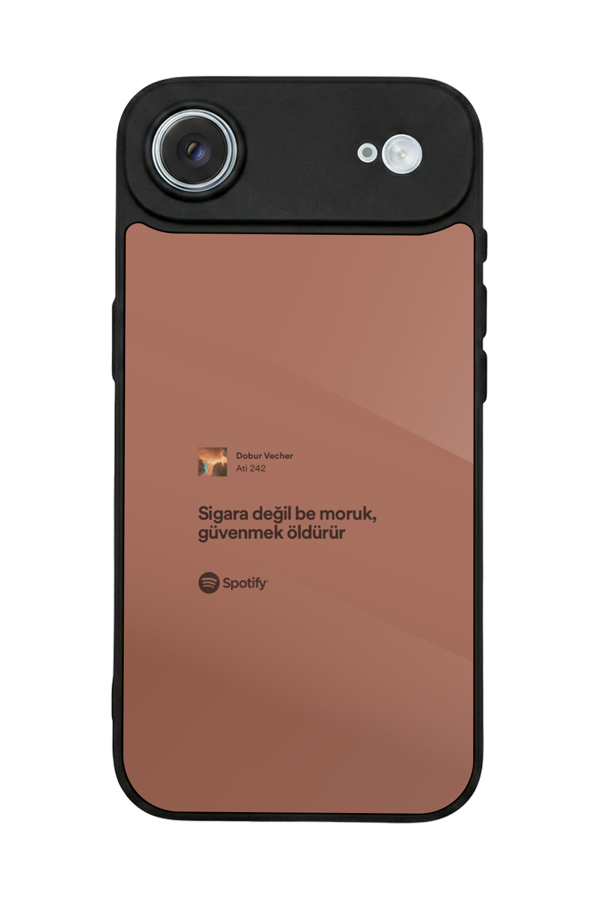 iPhone 17 Air Uyumlu Sarki Sozleri Tasarımlı Glossy Premium Kılıf