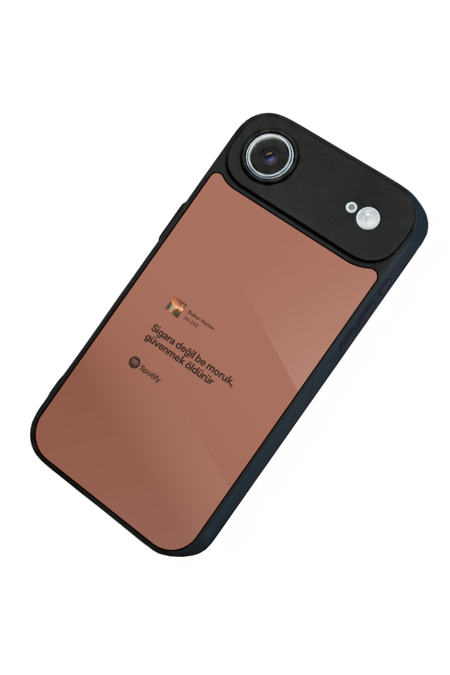 iPhone 17 Air Uyumlu Sarki Sozleri Tasarımlı Glossy Premium Kılıf