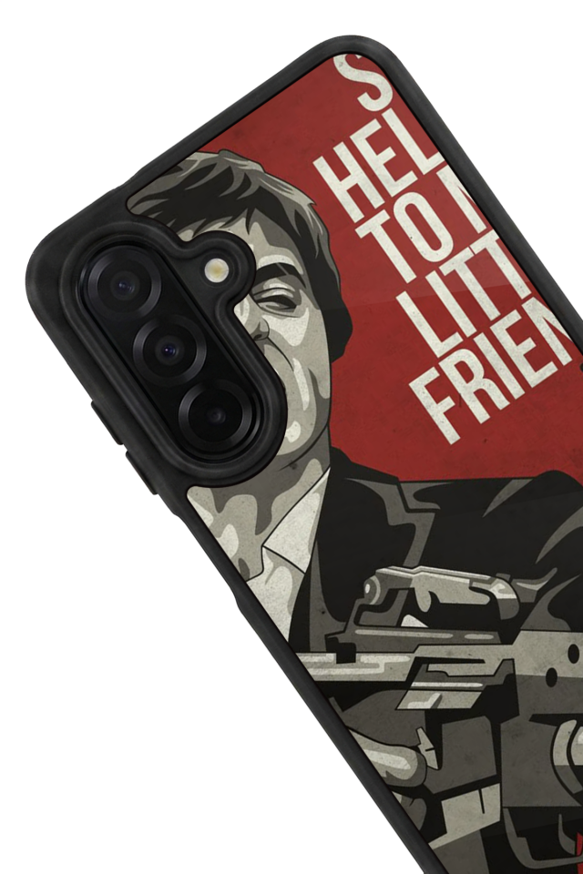 Samsung Galaxy A36 Uyumlu Scarface Tasarımlı Glossy Premium Kılıf