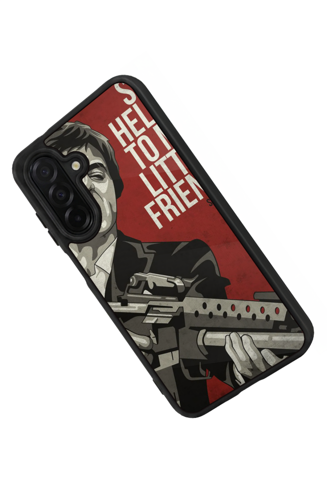 Samsung Galaxy A36 Uyumlu Scarface Tasarımlı Glossy Premium Kılıf