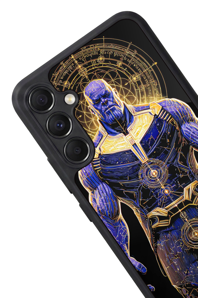 Samsung Galaxy M34 Uyumlu Thanos Tasarımlı Glossy Premium Kılıf