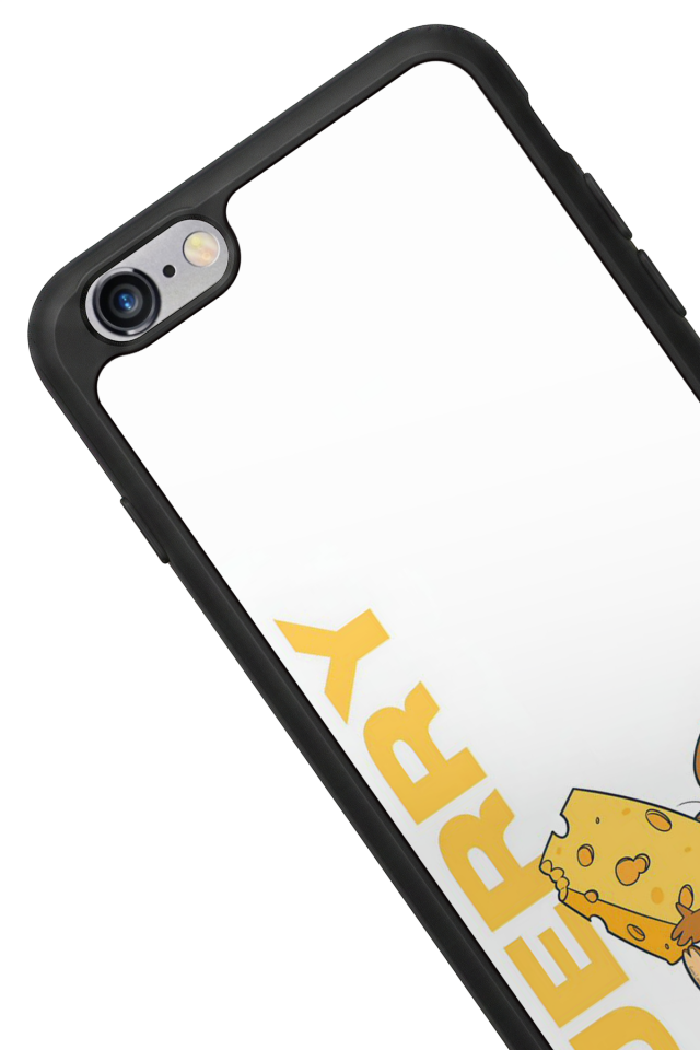 iPhone 6 Plus Uyumlu Tom And Jerry Tasarımlı Glossy Premium Kılıf