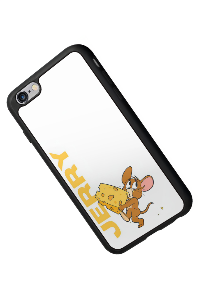 iPhone 6 Plus Uyumlu Tom And Jerry Tasarımlı Glossy Premium Kılıf
