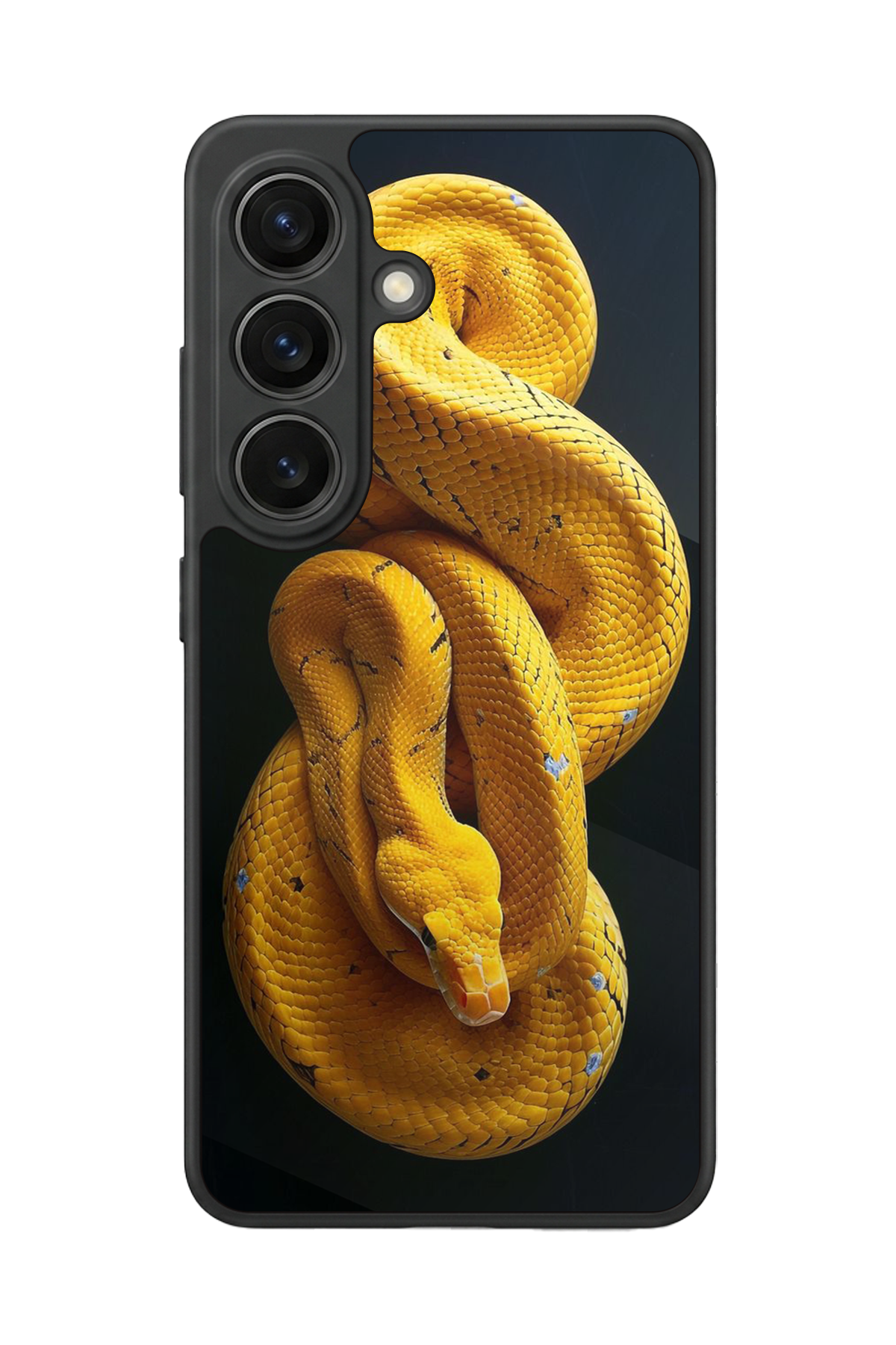 Samsung Galaxy S26 Uyumlu Yılan Tasarımlı Glossy Premium Kılıf